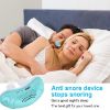 Anti Snoring Devices, Electric Snoring Solution for Men Women, Mini Sleep Aid for Blocked Nostrils, Wind Speed Double Eddy Current Anti Snoring Sleep Aid Device Suitable for Better Sleep