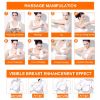 Farrinne Breast Enhancement Cream, Natural Enlargement Firming, Lifting and Tightening Cream for Growth, Nourishing to Push Up Bust with Perfect Body Curve All Skin Types Orange